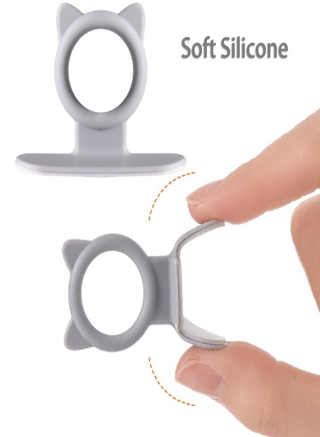 Toosunny 10pcs Toilet Seat Lifter, Toilet Seat Handle, Avoid Touching Toilet Cover Handle Tools,Toilet accessories for Home, Office, Hotel, 5 colors - Image 3