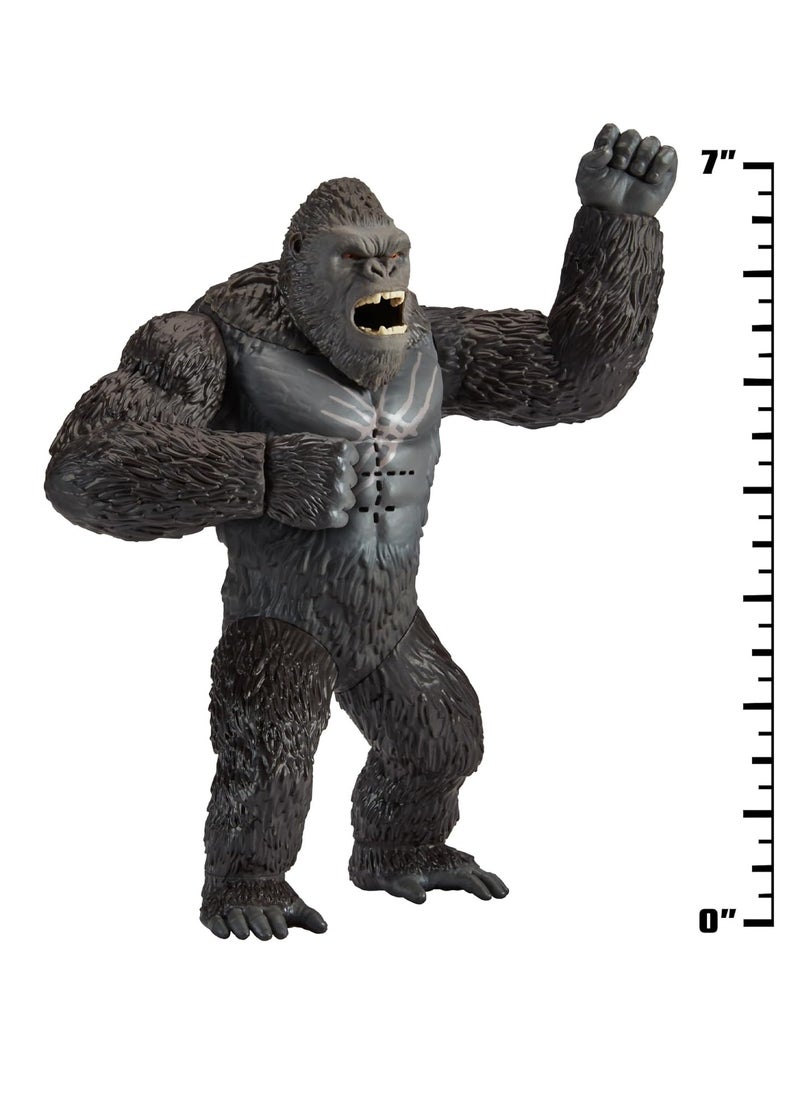 Godzilla Godzilla x Kong The New Empire: Rattle Roar Kong Figure - 7 Inches  - Image 3