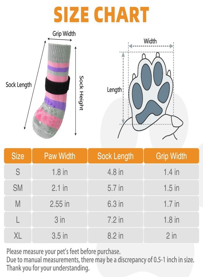 KOOLTAIL Anti Slip Dog Socks for Hot/Clod Pavement to Prevent Licking Paws - Image 2