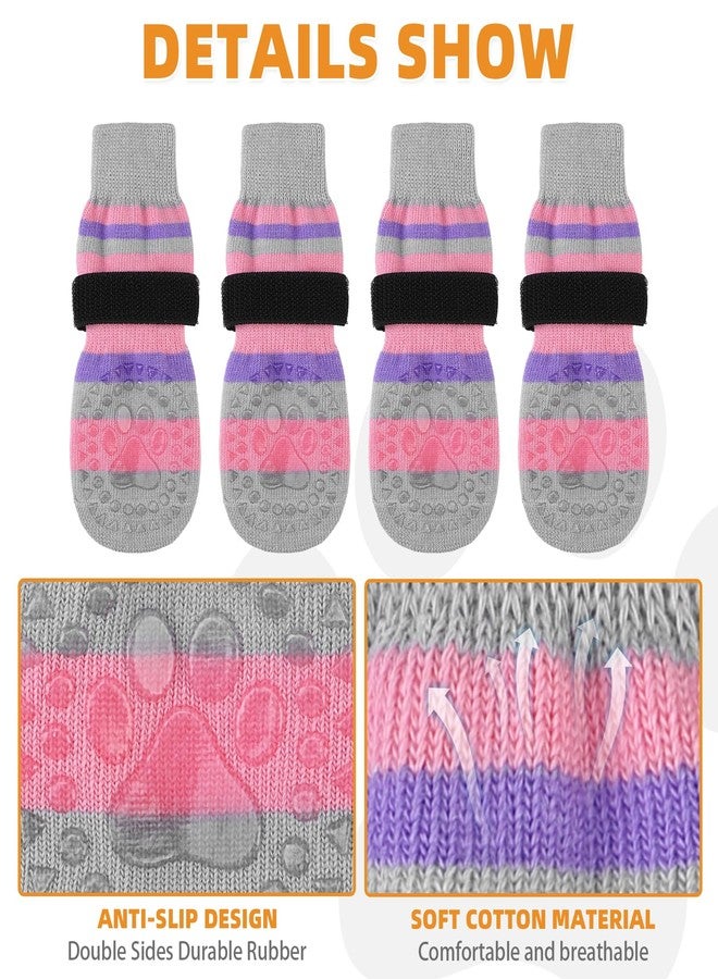 KOOLTAIL Anti Slip Dog Socks for Hot/Clod Pavement to Prevent Licking Paws - Image 4
