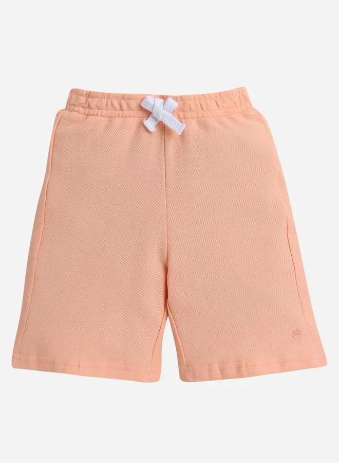 فكتور اند جين Victor And Jane Pack of 2 - Solid Elastic Waist Shorts