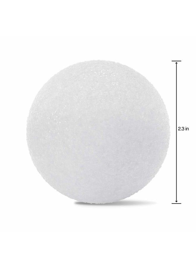 FloraCraft CraftFōM 6 Piece Ball 2.3 Inch White - Image 2