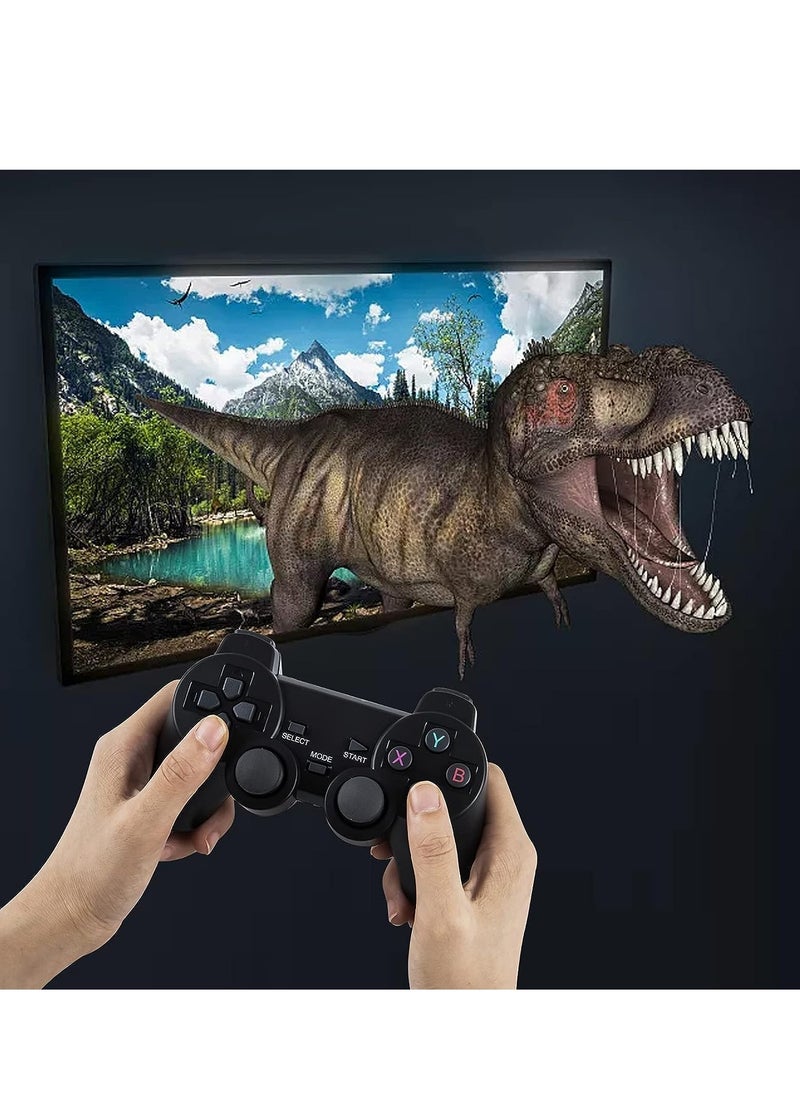 ELTRAZONE - HD 4K M8 Game Stick - Wireless Video Game Console with 10000 Built-In Retro Games and Dual 2.4G Wireless Controllers - Image 1