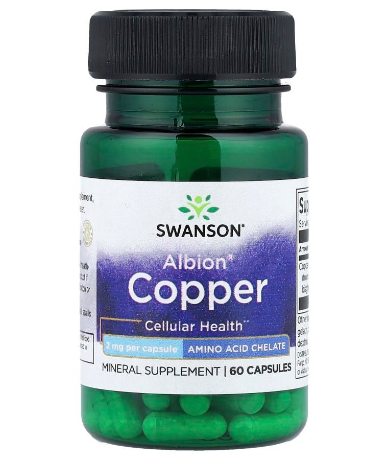 Albion® Copper 2 mg 60 Capsules