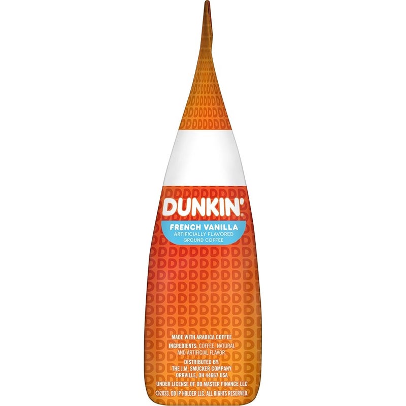 Dunkin Donuts French Vanilla Flavoured Ground Coffee 340g - Image 4