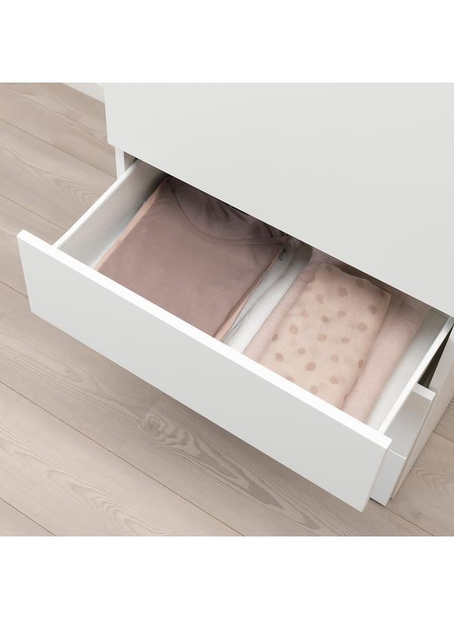 Zaboon Drawer, White/White, 60X42X20 Cm - Image 3