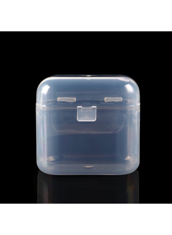 accmor حافظة مصاصة أكمور - 2 حافظة مصاصة للسفر، خالية من BPA، شفافة - Image 2