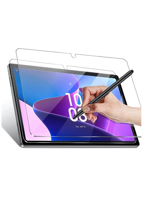 Screen Protector for Lenovo Tab M10 Plus 3rd Gen 10.6 2022 (TB-125F/128F)High hardness No-Bubble Dustproof Easy Installation For  Lenovo Tab M10 Plus 3rd Gen 10.6 2022 (TB-125F/128F) Transparent (2)