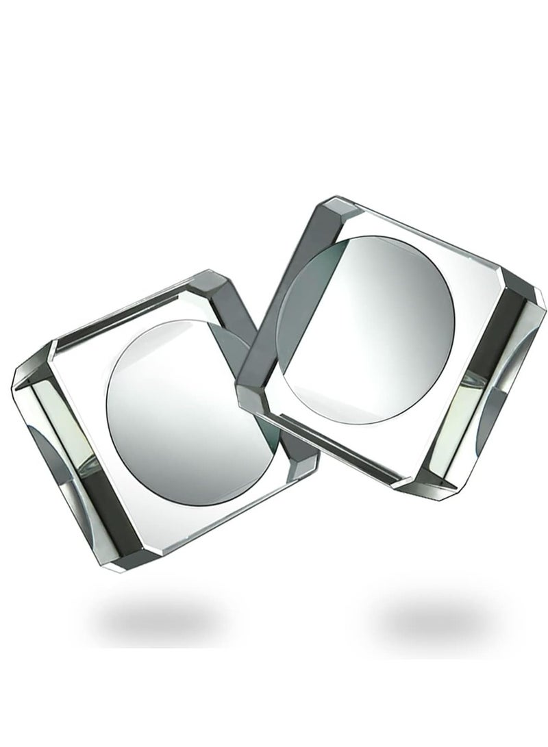 KASTWAVE حامل كرة كريستالية مربع شفاف 2 عبوة للعرض 40 مم إلى 90 مم كرات كريستالية كرات جولف خرز - Image 1