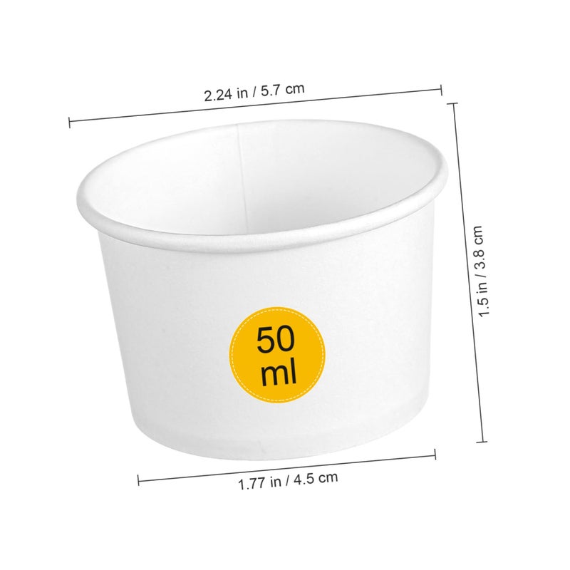 Disposable Paper Cups 200 Pack Of 2 For Party Birthday Smoothie Bulk Drinking - Image 3