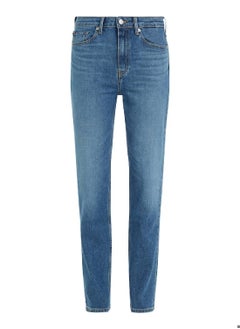 TOMMY HILFIGER Women's Classics Melany Mid Rise Fitted Straight Jeans -  Stretch cotton denim, N/A  - Image 2