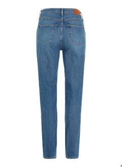 TOMMY HILFIGER Women's Classics Melany Mid Rise Fitted Straight Jeans -  Stretch cotton denim, N/A  - Image 4