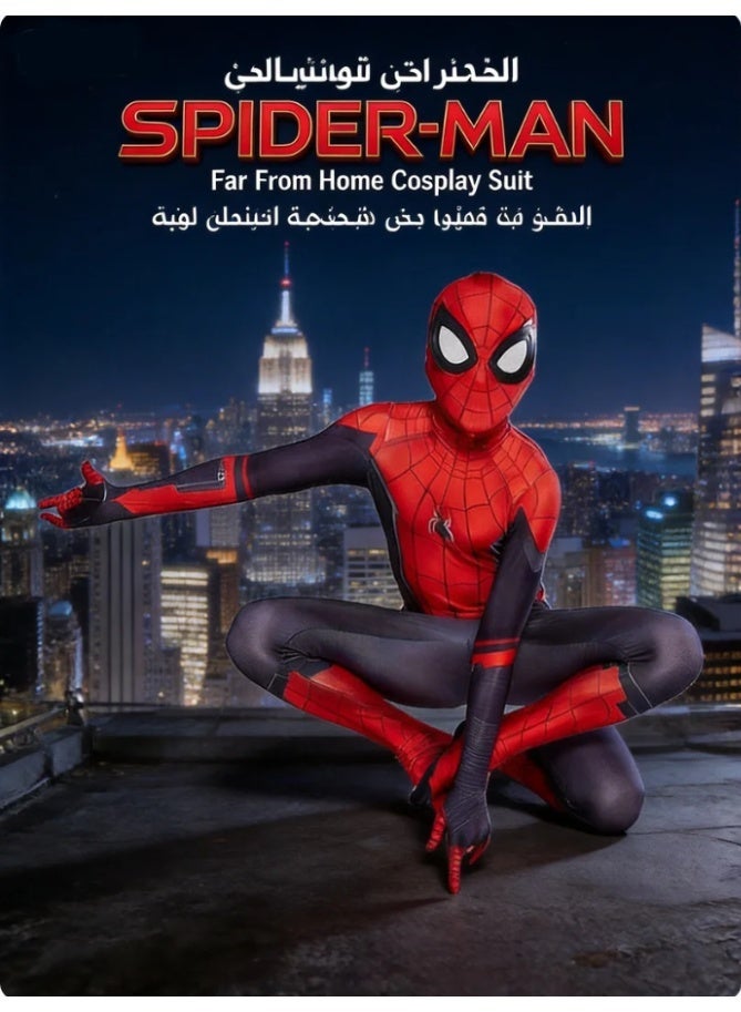 حدث بدلة الرجل العنكبوت, 3D مطبوعة كامل الجسم البوديست, زي التمدد العالي Cosplay ملابس للبالغين أطفال حفلة الهالوين, زي الرجل العنكبوت المتوافق - Image 1