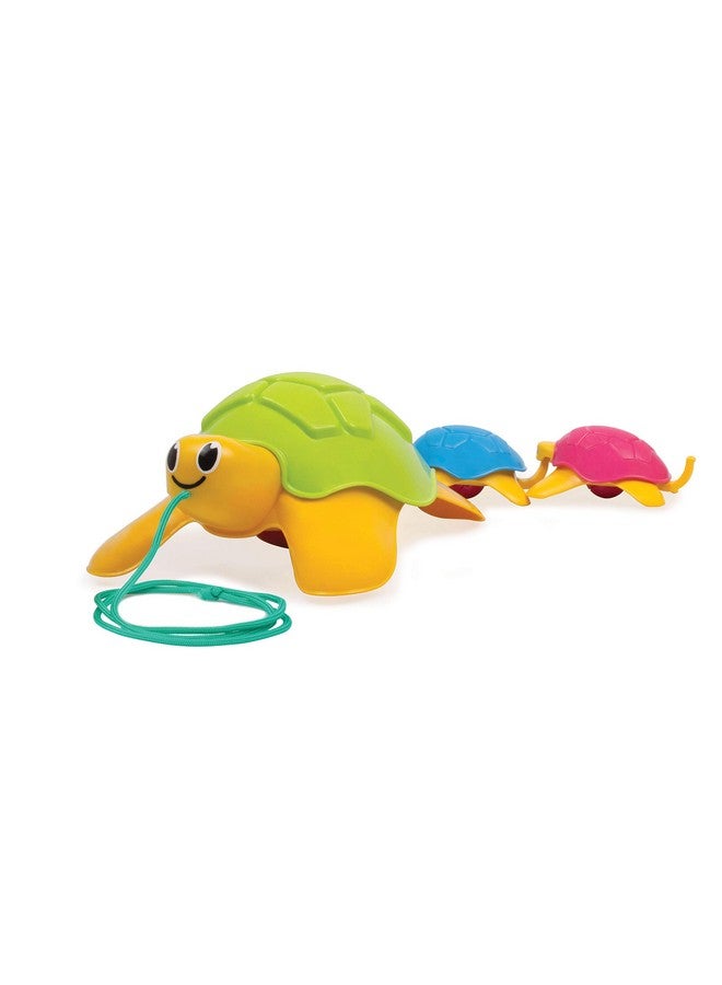 giggles - Linking Turtle, 2 In Pull Along Toy, Walking, Stacking And Linking, 12 Months & Above, Infant And Preschool Toys - Image 1