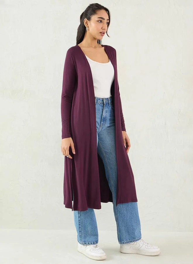 فيميلا كارديجان مفتوح من الأمام