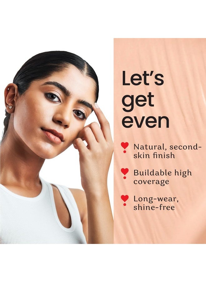 Color Cupid Color Cupid Truly Me Liquid Foundation | High Coverage, Easy Blend | Everyday Comfort, Longwear, Second skin finish | Triple power of Niacinamide, Ceramides and Hyaluronic Acid | Vanilla | 30ml  - Image 2