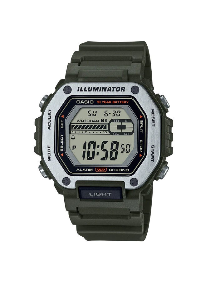 CASIO Resin Digital Watch MWD-110H-3AVDF - Image 1