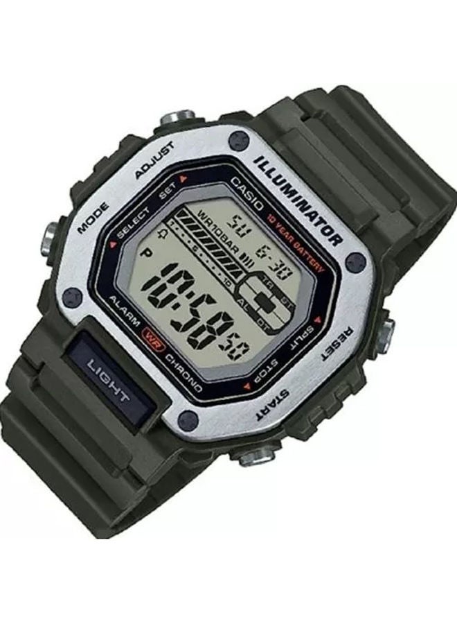 CASIO Resin Digital Watch MWD-110H-3AVDF - Image 2