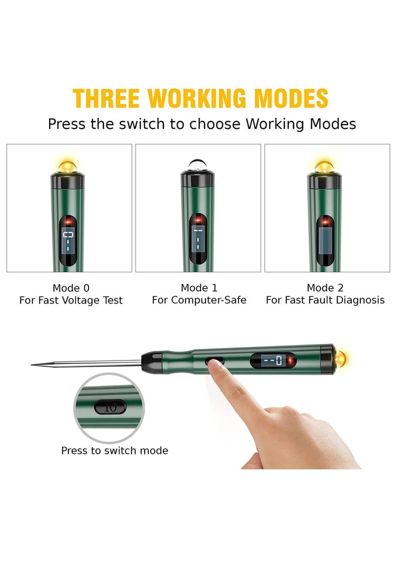 Test Light Automotive Electric 12 Volt Circuit Fuse Motorcycle Wiring Continuity Tester with LED Display,Voltage Light Tester for Car Automotive Truck - Image 5