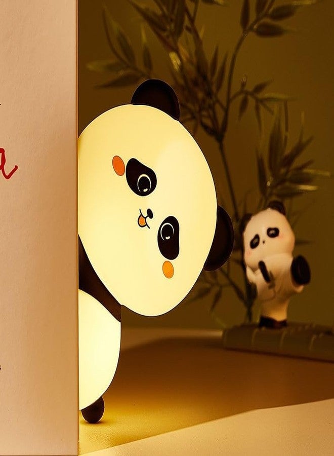 Blackzone Cute Night Light for Kids, Nursery | Silicone Night Light, LED Lamp, Room Decor, Gifts for Toddler Children Teenage Girls Valentine's Day (New Sleep Panda Night Lamp) - Image 5
