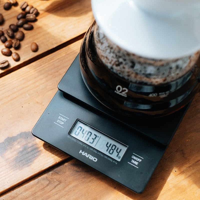 Hario V60 Drip Scale, Black (New Model) - Image 1