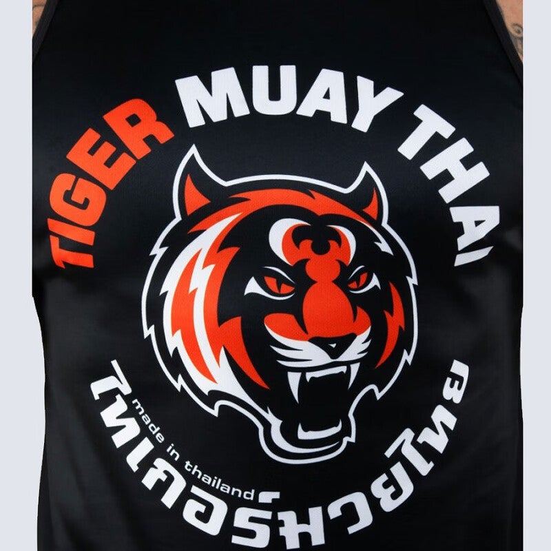 Tiger Muay Thai Boxing Tiger Muay Thai Boxing Suit Fight Vest Mma Fighting Fitness Training Quick-Drying Exercise - Image 5