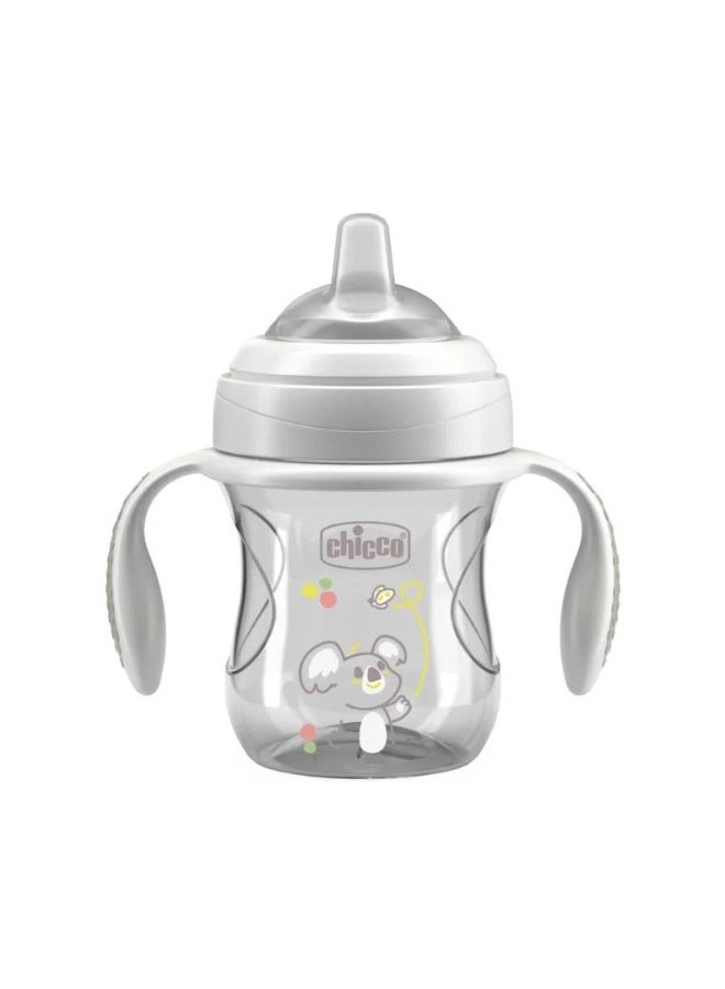Chicco Mix & Match Transition Cup 4m+ Grey 200ml - Image 1
