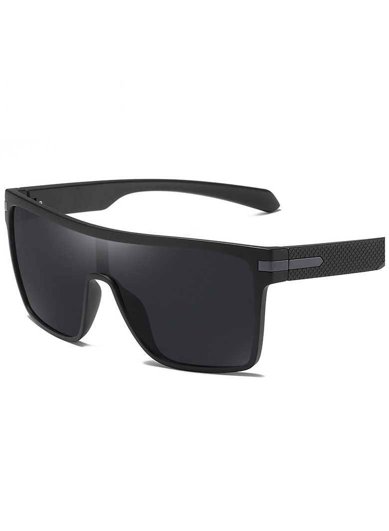 HDCRAFTER New Polarized Integrated Large Frame Sunglasses - Image 1