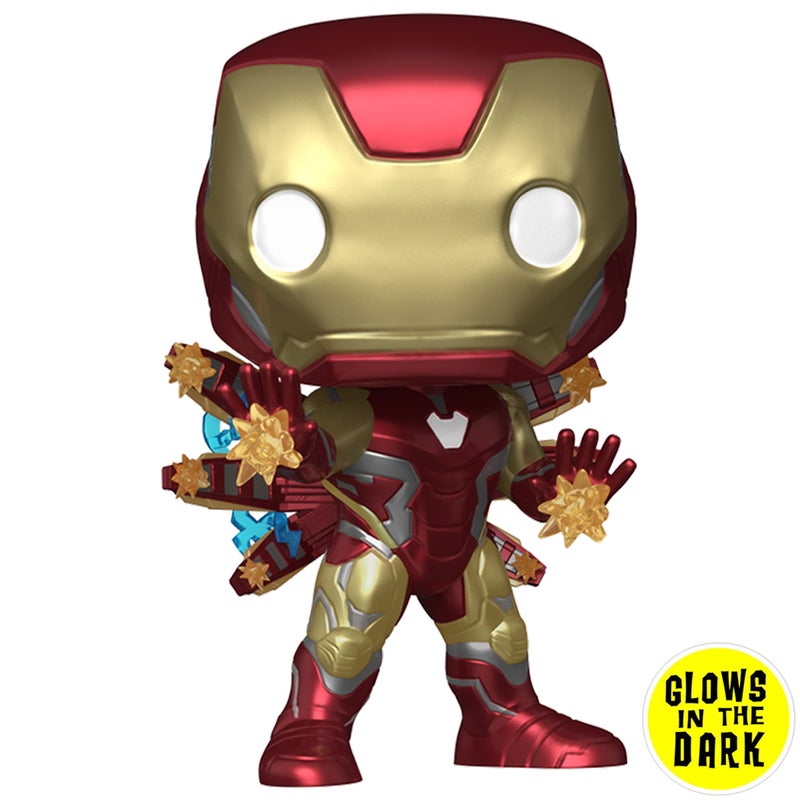 Funko Pop! Plus: Marvel Avengers Endgame - Iron Man (Beams) - Marvel Iron Man - Collectable Vinyl Figure - Gift Idea - Official Merchandise - Toys for Kids & Adults - Image 1