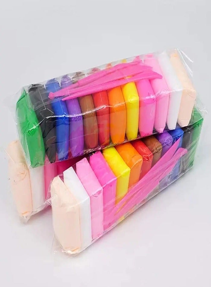 12-Piece Assorted Fluffy Foam Clay Set - Image 2