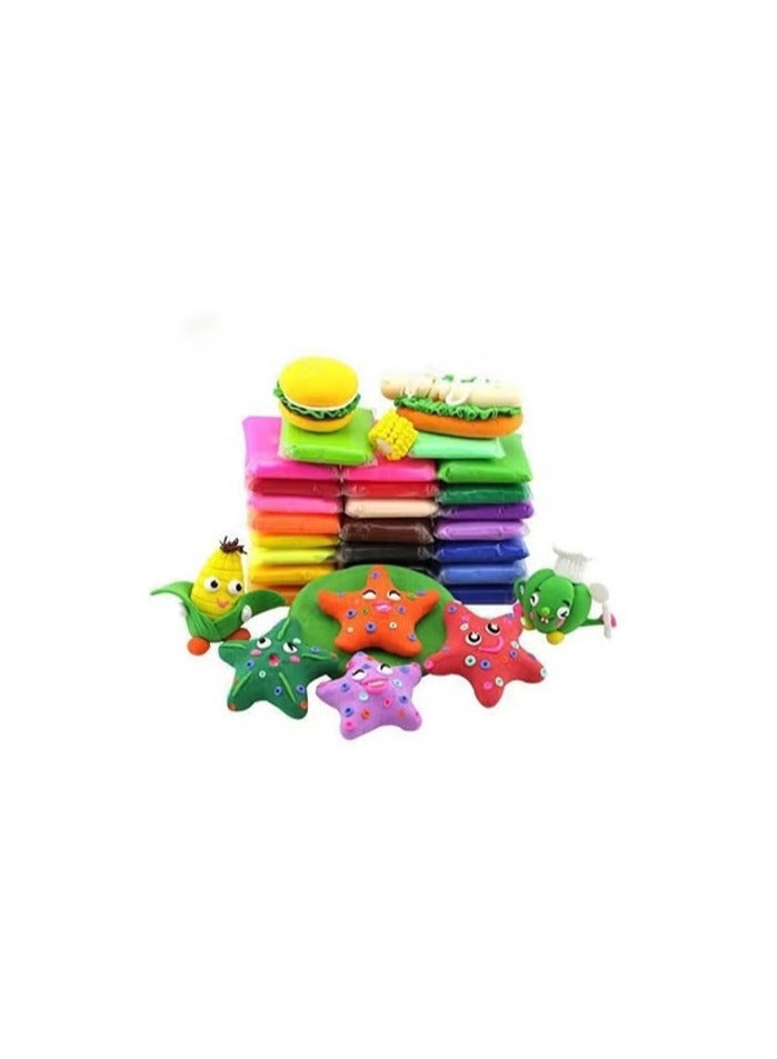 12-Piece Assorted Fluffy Foam Clay Set - Image 3