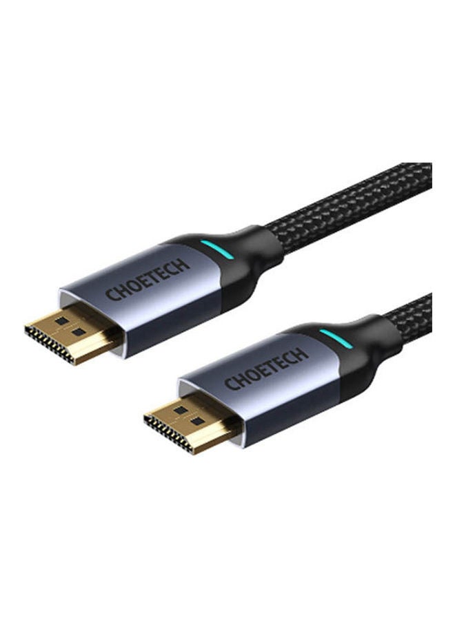 كابل HDMI بدقة 8K أسود