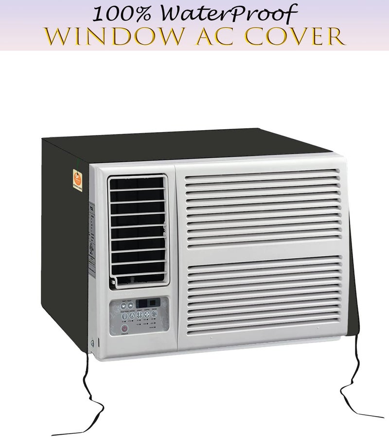 KANUSHI industries® 100% Waterproof And Dustproof Window AC Cover 1.5 to 2.0 Ton Capacity (VAR-AC-WIN-WATERPROOF-OCEAN-GREEN-01) (AC-WIN-WATERPROOF-OCEAN-GREEN-01) - Image 2