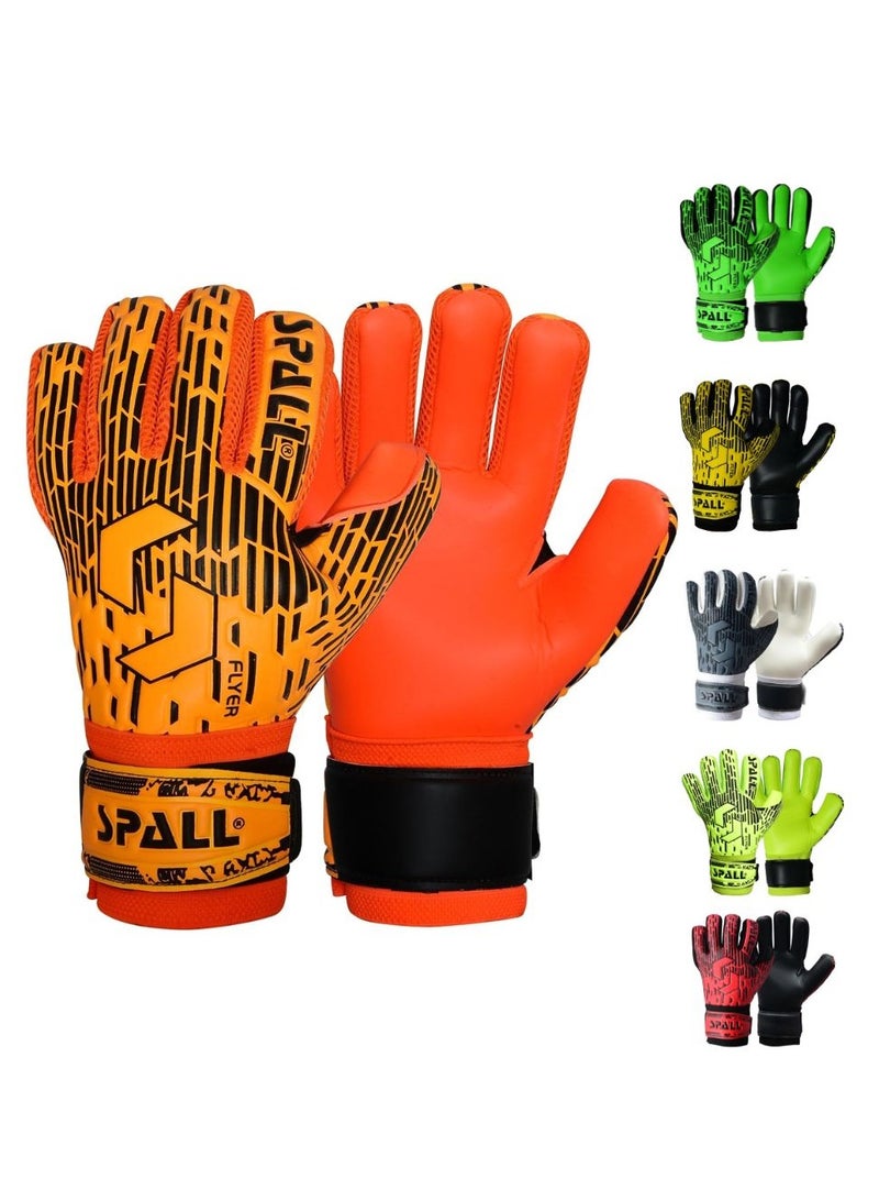 Spall Goalkeeper Gloves With Strong Grip Palms To Give Hand Finger Protection To Prevent Injuries For Football Soccer Goalie Training Gloves  - Image 1