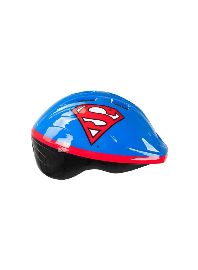 Spartan DC Superman Adjustable Multisport Helmet (M, 50 – 52 cm, Blue/Red) - Image 2