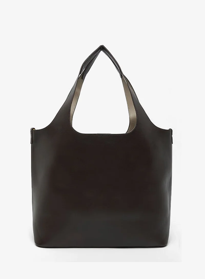 R&b Solid Shoulder Bag