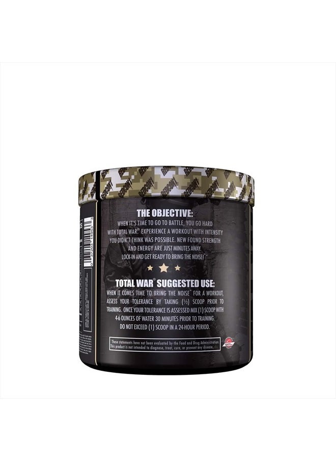 REDCON1 - Total War Pre Workout Powder, Blue Lemonade - Beta Alanine + Citrulline Malate Keto Friendly Preworkout for Men & Women with 320mg of Caffeine - Fast Acting (30 Servings) - Image 1
