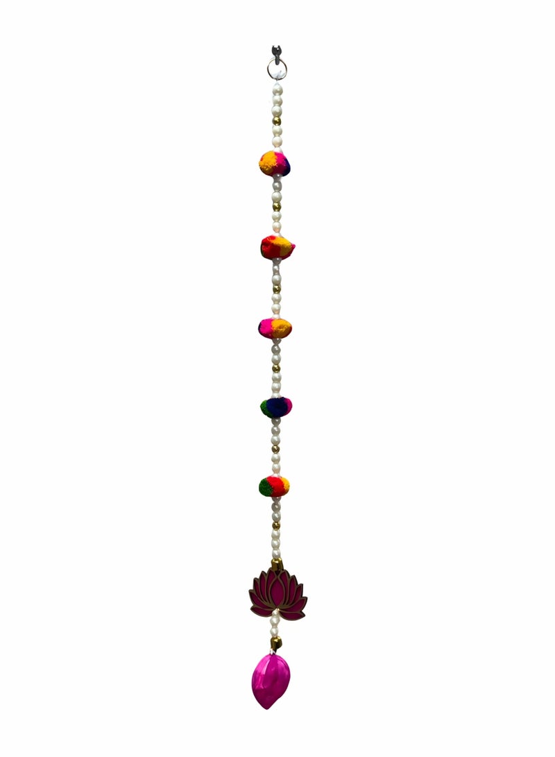 String Toran – 26×4 Inches Multicolor , assorted colors - Image 2