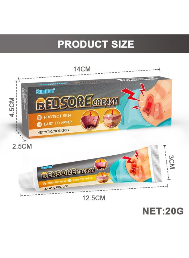 Sumifun Bedsore Cream, Bedsore Care Cream, Elderly Health Care Cream 20g - Image 5