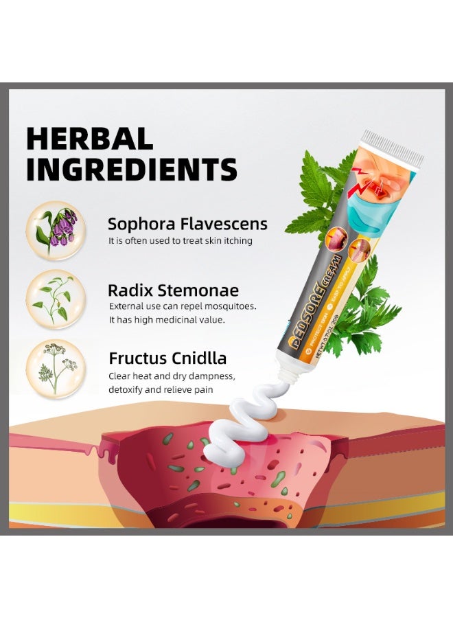 Sumifun Bedsore Cream, Bedsore Care Cream, Elderly Health Care Cream 20g - Image 3