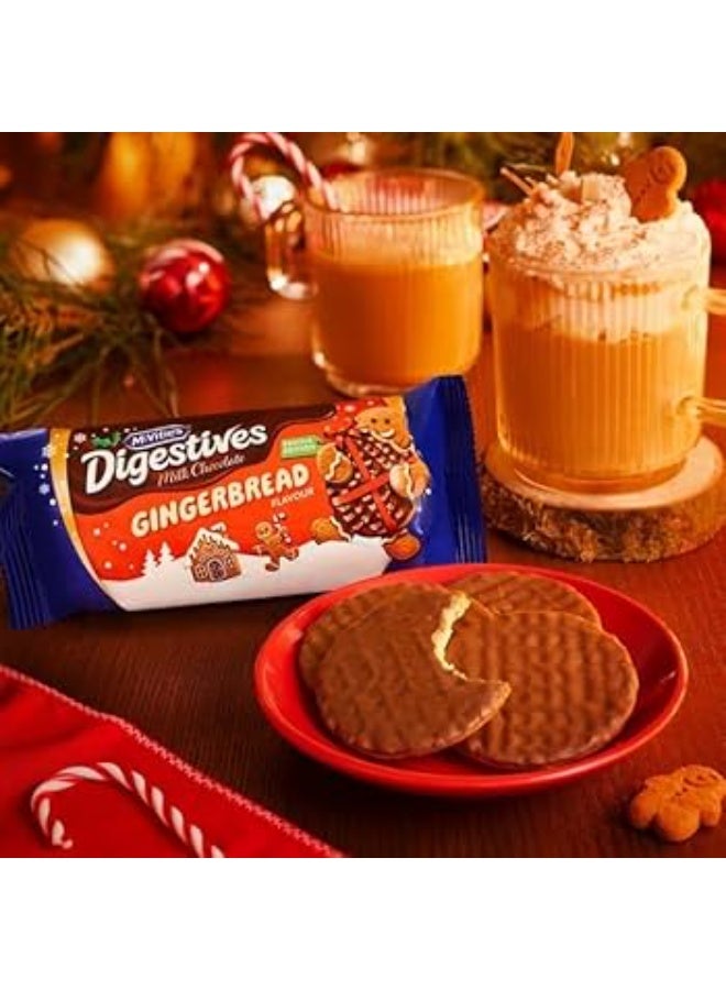 Mcvities Gingerbread Choc Digestives Biscuits 266g - Image 3