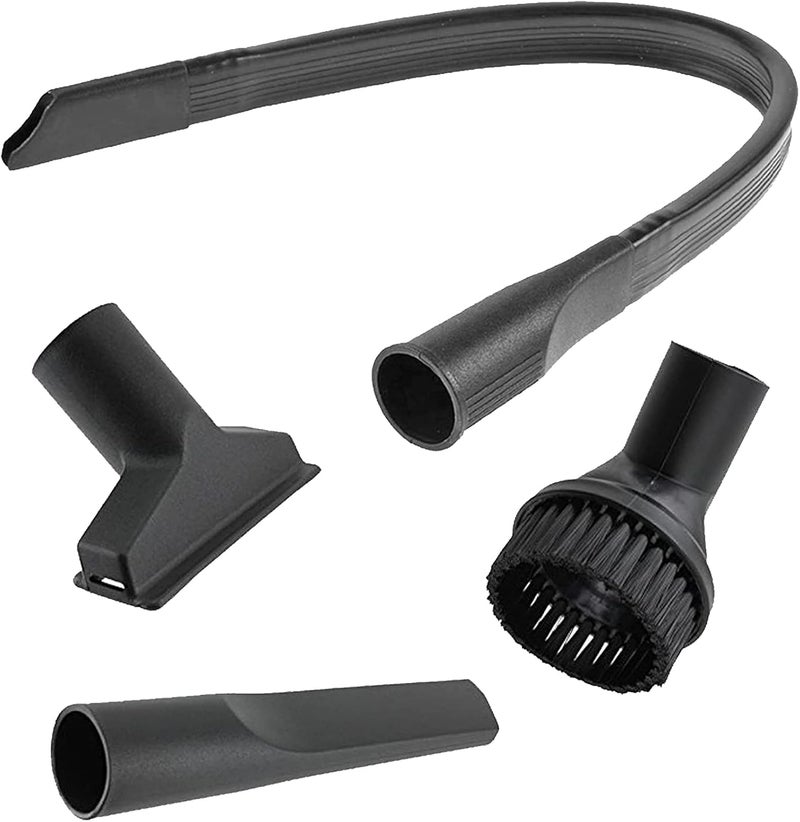 SPARES2GO Car Cleaning Valet Kit with Long Flexible Crevice Tool for Karcher Vacuum Cleaner (35mm) - Image 1