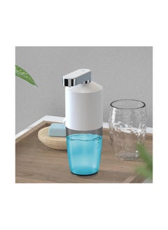 SYOSI Portable Automatic Mouthwash Dispenser, Rechargeable Mouth Wash Pump Cup Digital Display Mouthwash Container Bottle, with 4-Level Dispensing Power, Smart Touch Control for Bathroom Caravans Travel  - Image 1