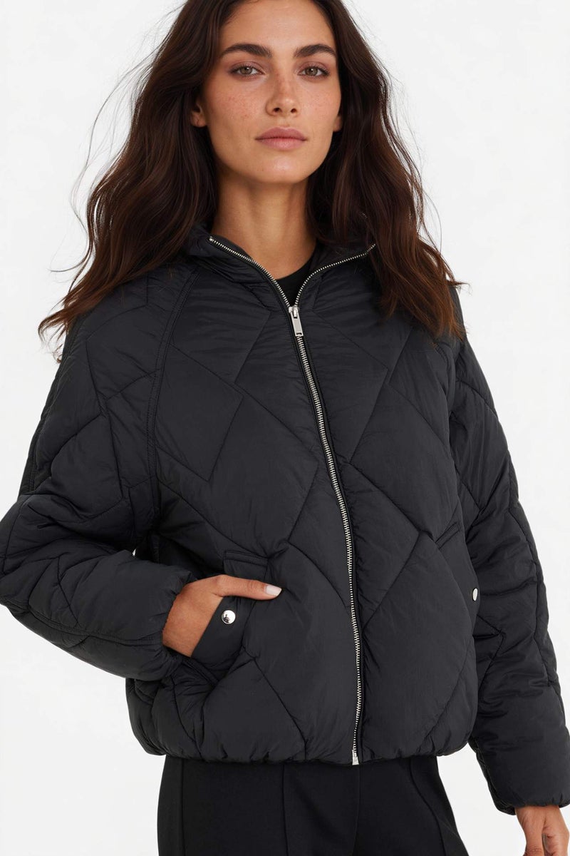 DeFacto Waterproof Regular Fit Puffer Jacket - Image 1