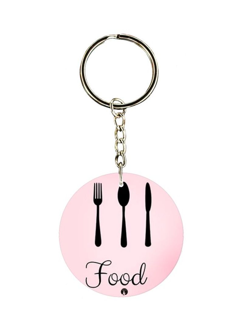 RKN Printed Single Sided Keychain