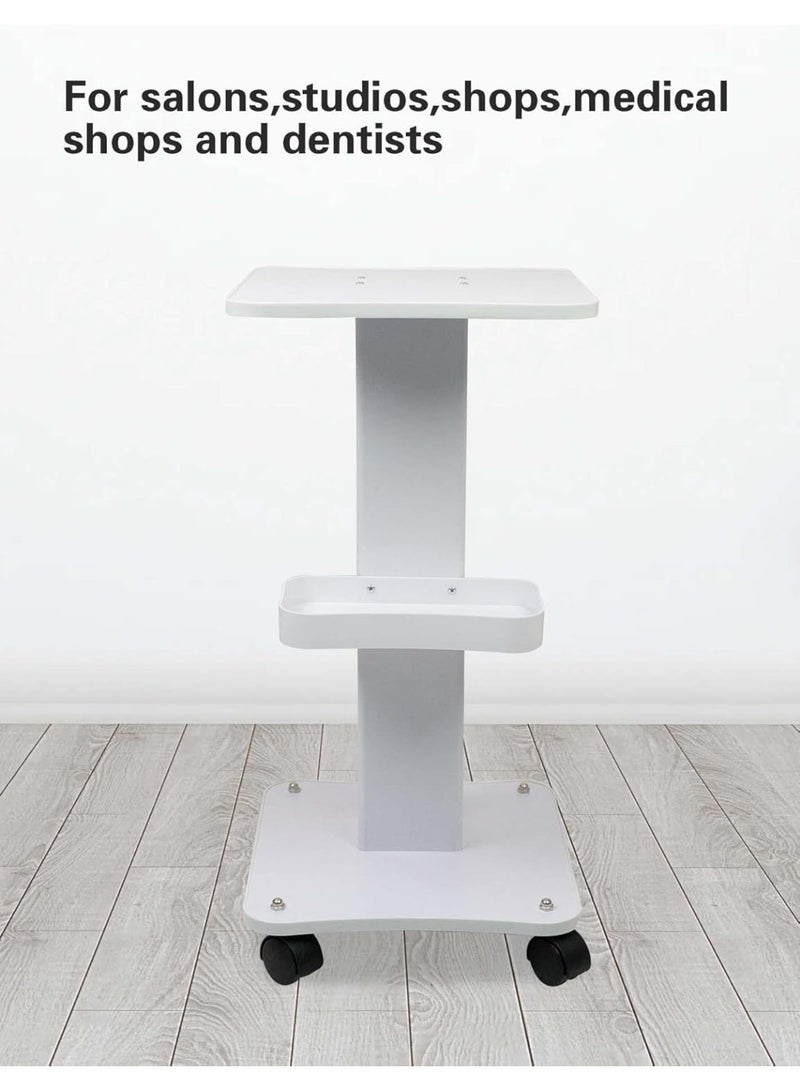 Meishida Hydra Facial Machine Beauty Cart Rolling Trolley Stand Lockable Wheels 360° Free Rotation for Beauty Clinic Salon Spa Equipment  - Image 3