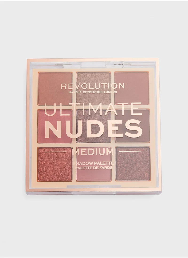 REVOLUTION Revolution Ultimate Nudes Shadow Palette Medium