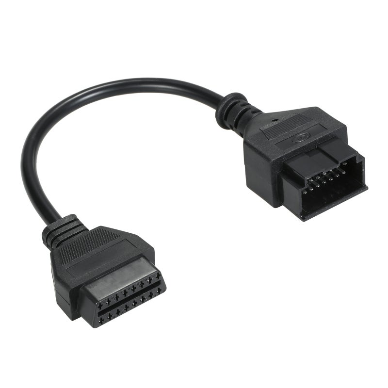 OBD-II 20pin to 16pin Diagnostic Adapter Converter Extension Cable Replacement for Kia 20pin 30cm - Image 1