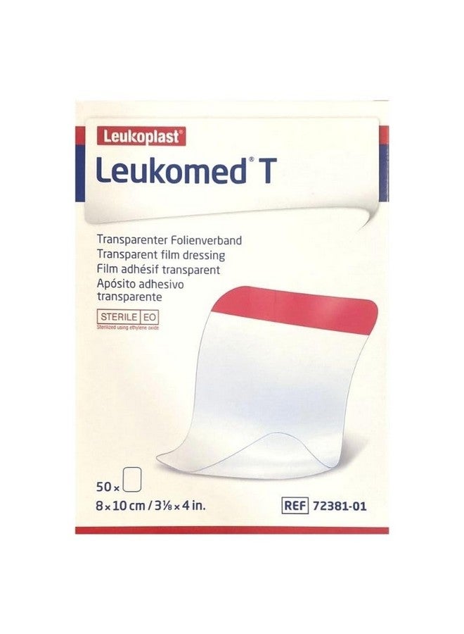 Exhale Leukomed T (10cm x 12.5cm) Transparent film dressing Films Medical Dressing (Pack of 10) - Image 1