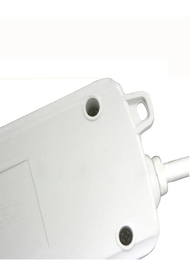 Best - 5 Meter Best Power Strips Extension Cord | 3 Sockets Universal Plug Adapter with 5 Meter Bold Extension Cable | Power Socket | Extension Board | Extension Cable | Extension Socket (White) - Image 1